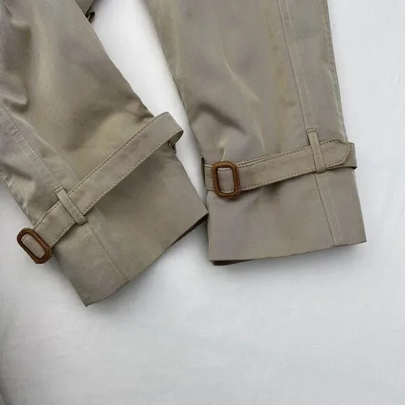 Christian Dior Monsieur Trench Coat Raincoat Mens 42L Beige Classic 80s Vintage